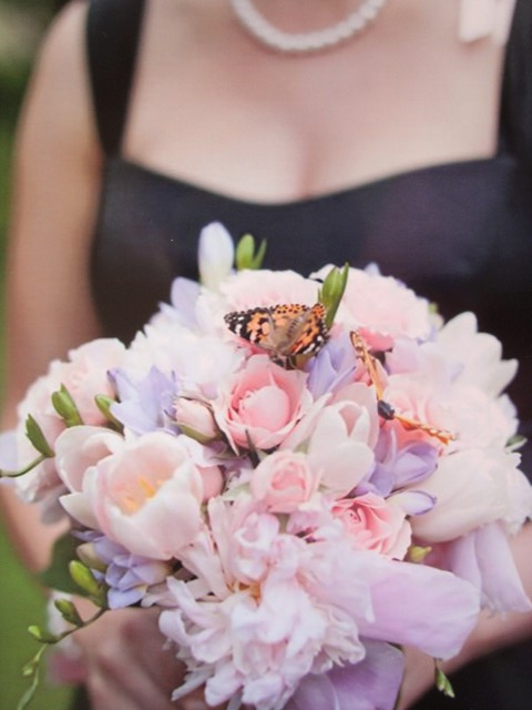 Bouquet with Butterfly